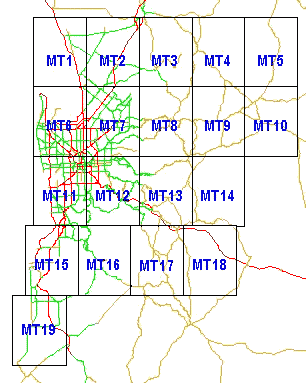 Metropolitan Traffic Volume Maps