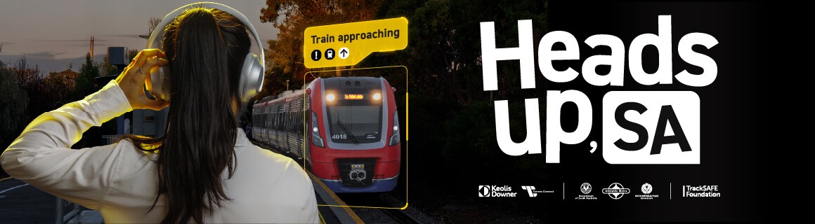 Heads up, SA - train approaching image