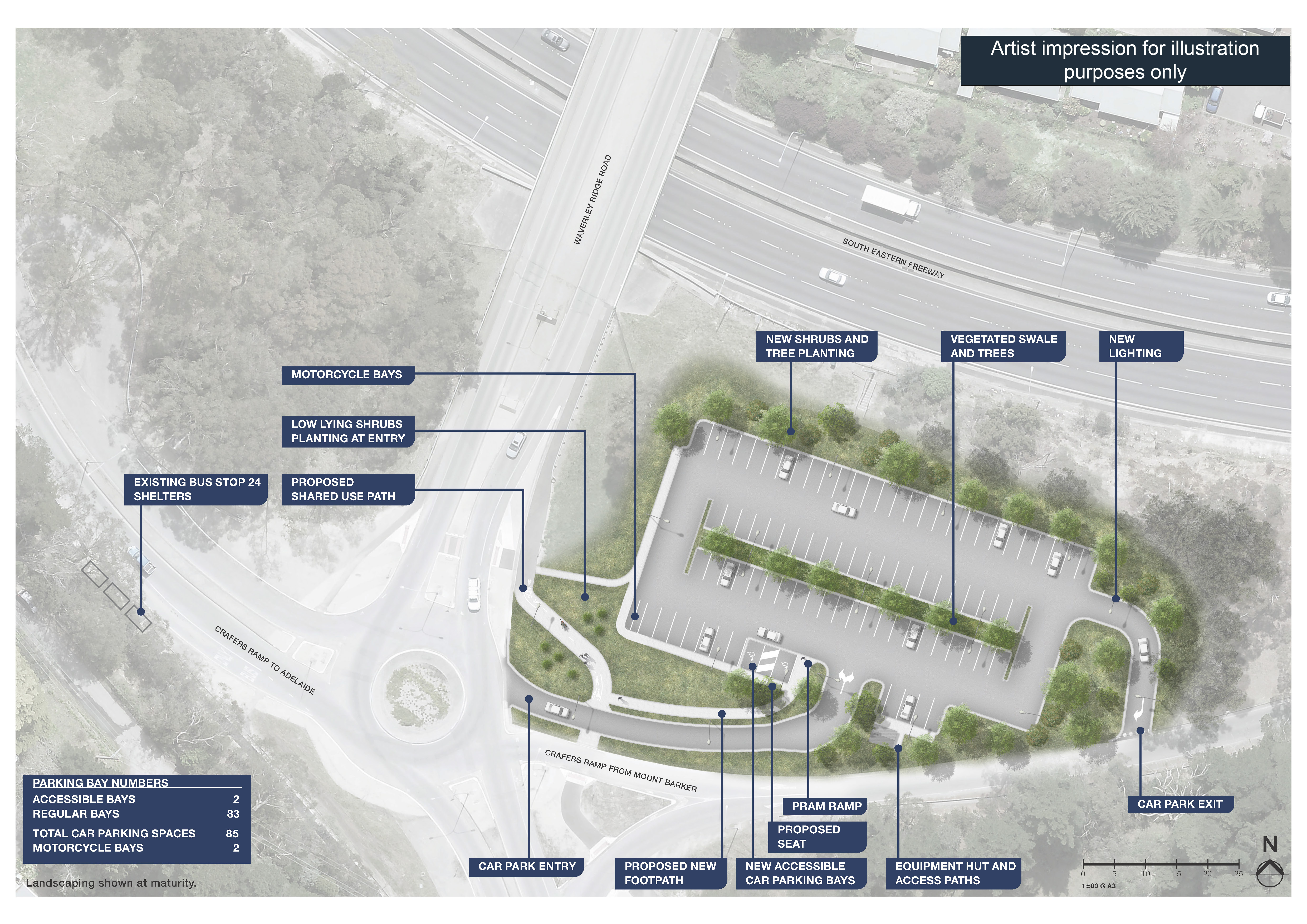 Artists impression of the new PnR